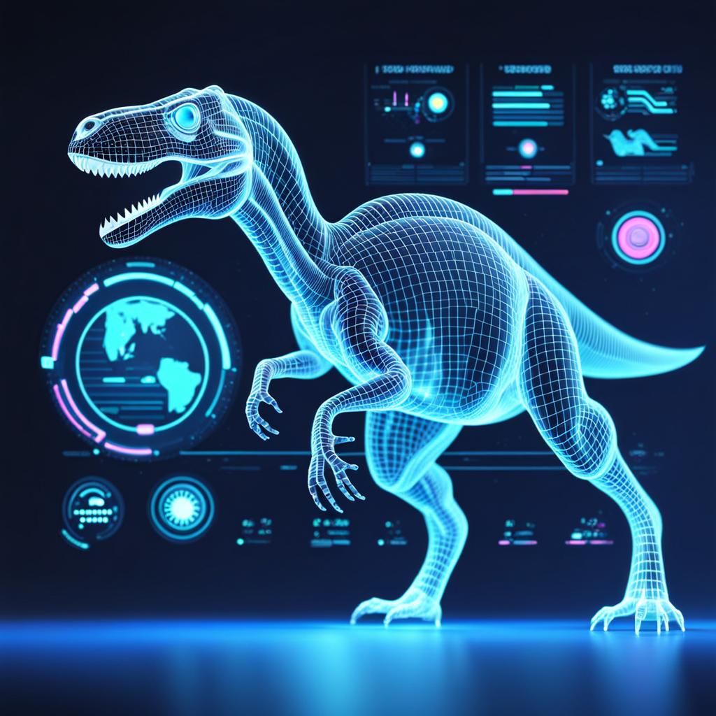 Holographic Dinosaur