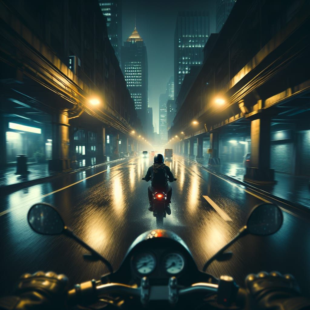 Riding Under the Shadows in Film Noir Style