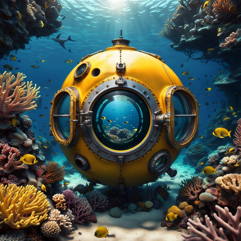 yellow bathysphere