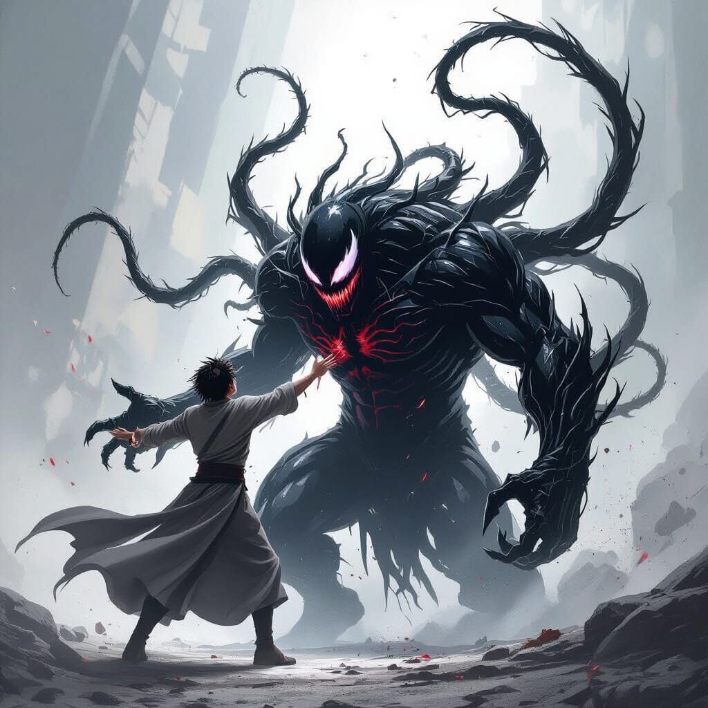 Laios Touden Merges With Klyntar Symbiote