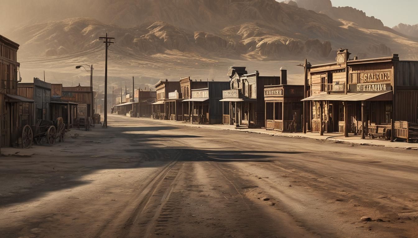 Paysage far west avec les differents modele " fast", plus re...