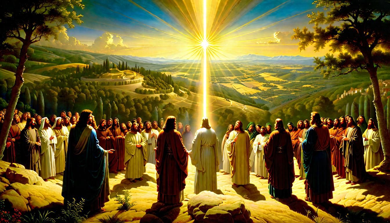 Christ's Transfiguration on Mount Tabor: A Digital Masterpie...