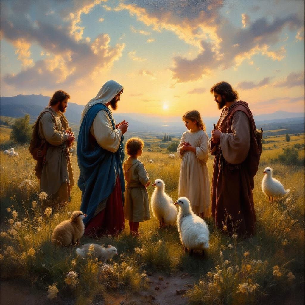 "Do not be afraid, little flock, for it is your Father's good pleasure to give you the kingdom."