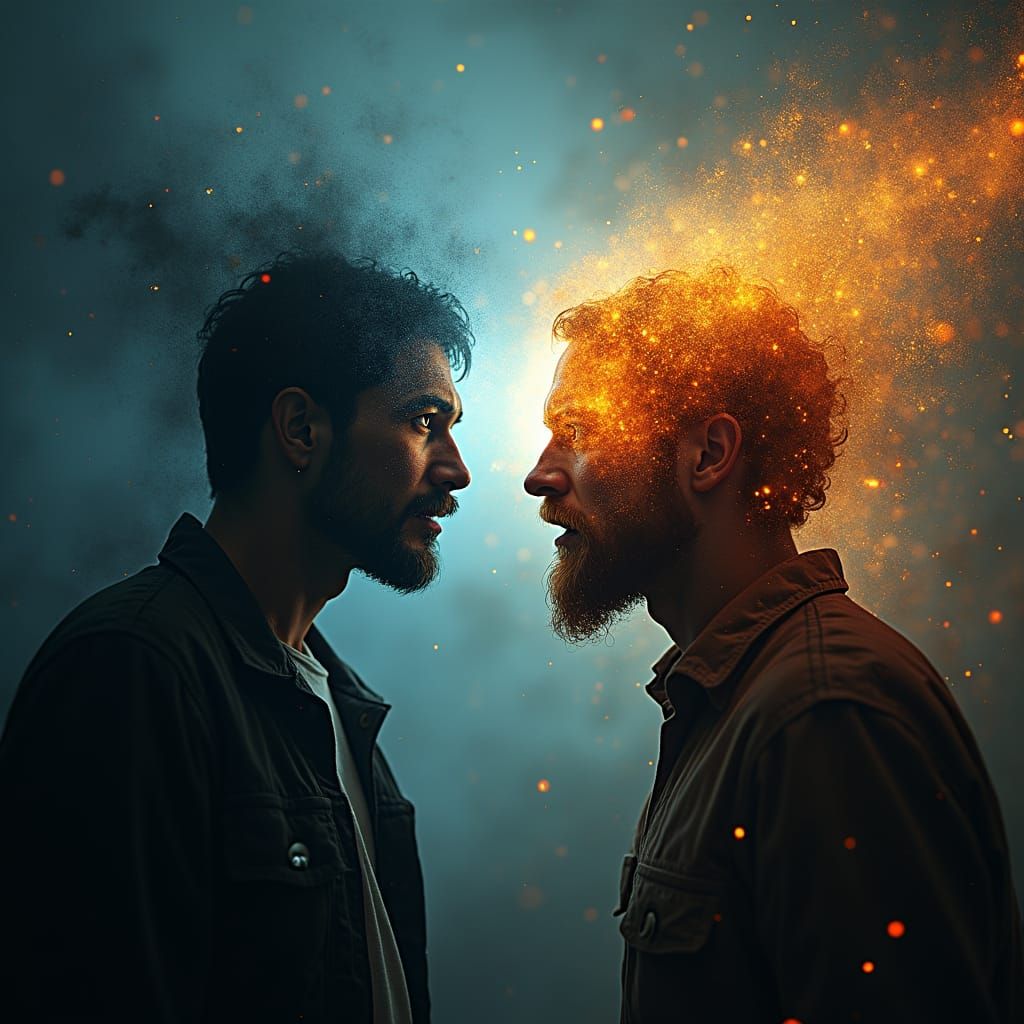 Ego and Guiding Light: A Cosmic Reflection