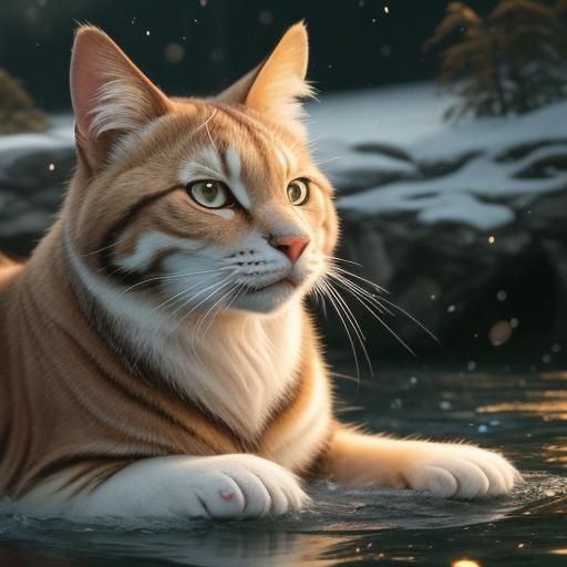 Zoochealth: Medicinal Water Ad for Cats