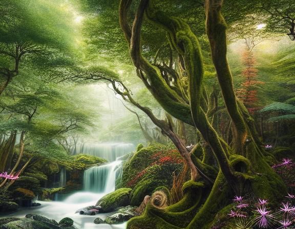 Mystical Wonders of Earth in Warped Perspective