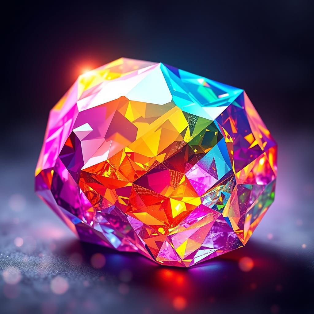 Gem Rock Rainbow