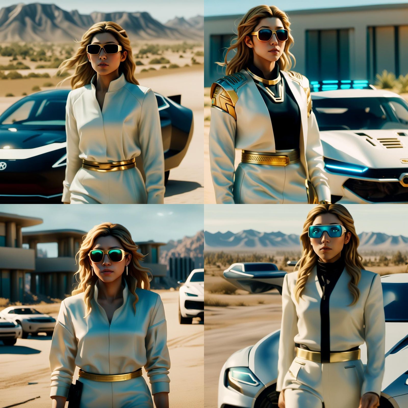 Dichen Lachman as Soyona Santos: 3D DreamWorks Anime Art