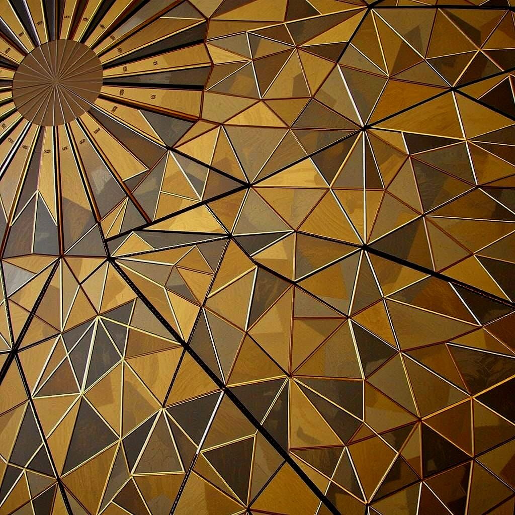 Geometric Hyperbolic Landscapes