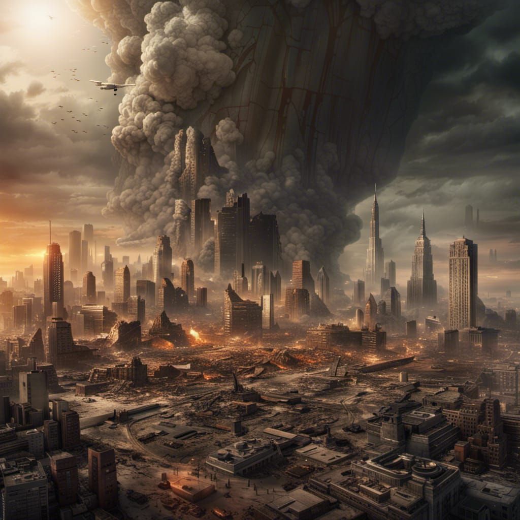 Epic Aftermath of Armageddon: Digital Matte Painting