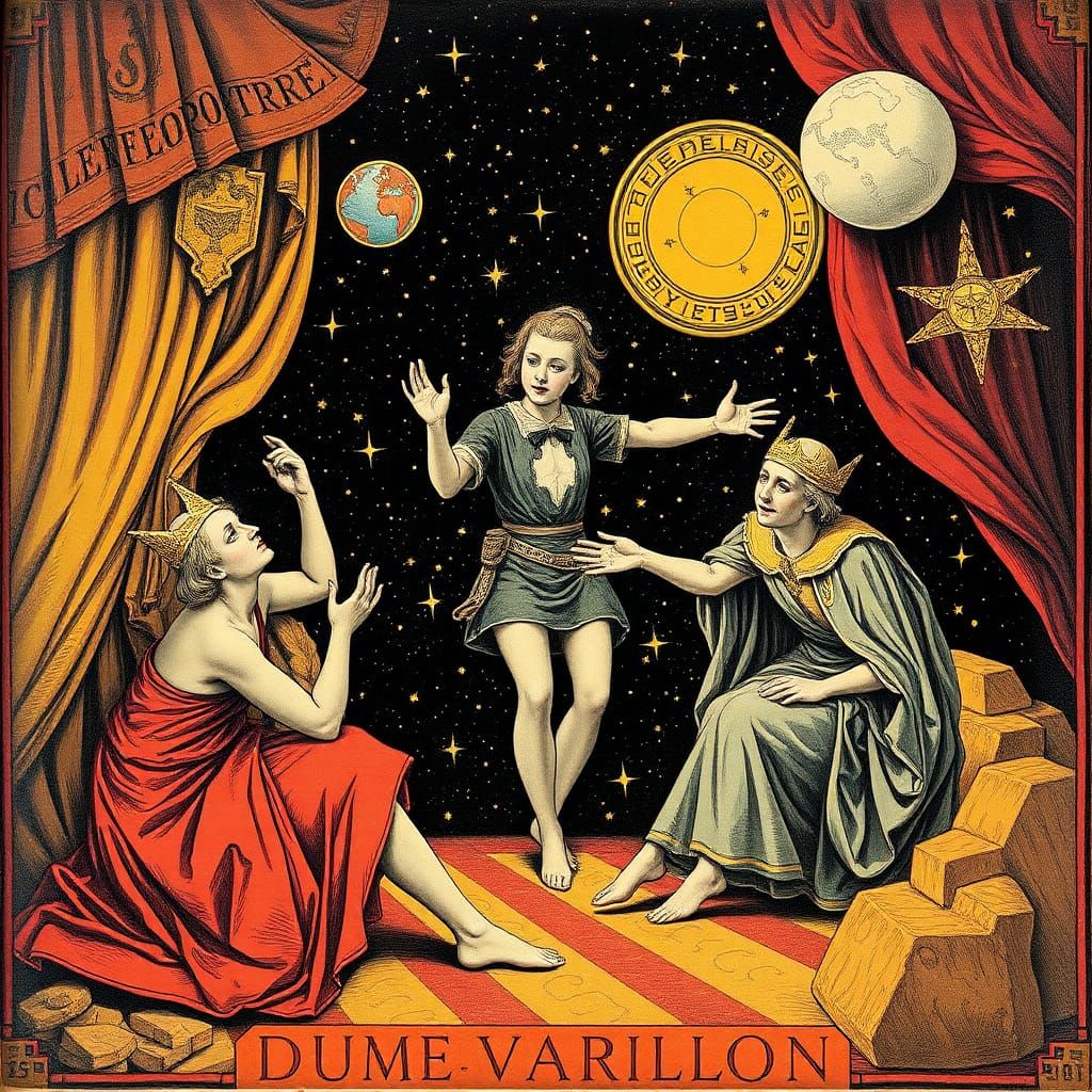 Commedia Dell'arte in Space: A Divine Vision