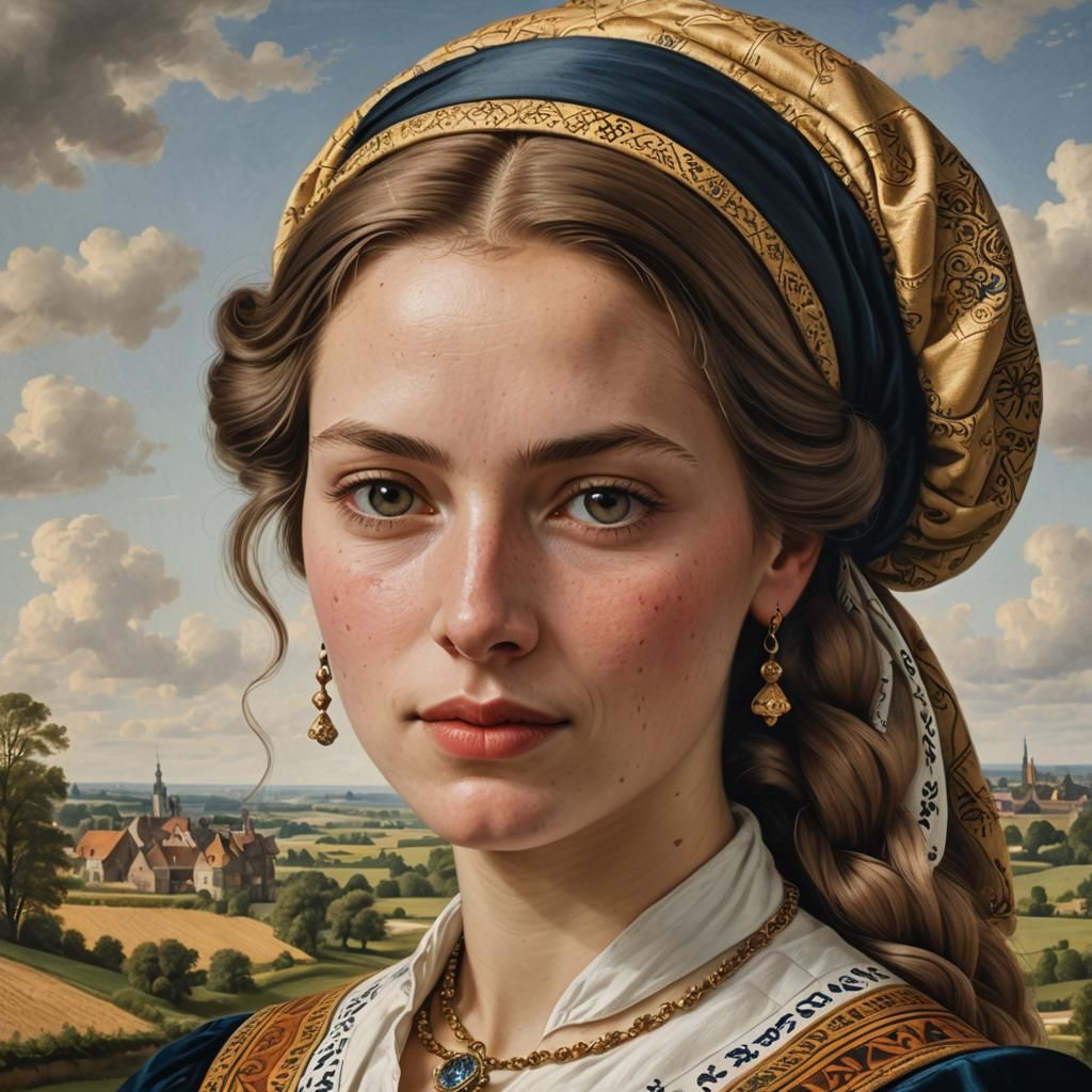 Dutch Golden Age Portrait of Cornelia Aleman