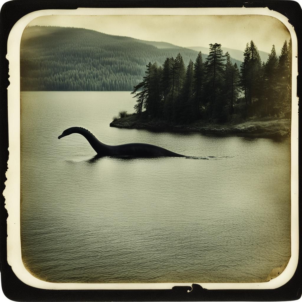 Nessie : Vintage Photograph