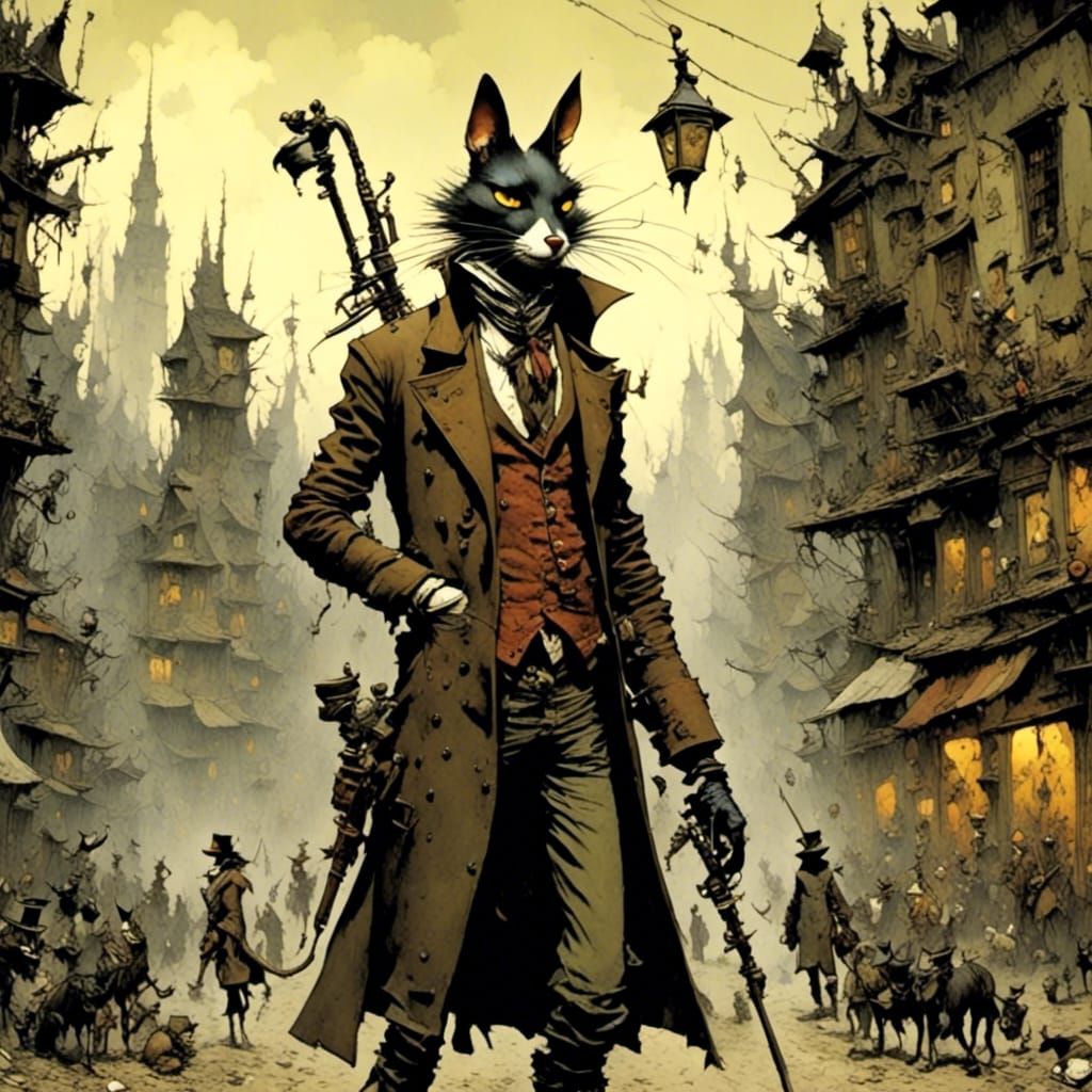 Epic Fantasy Mastermind in Deep Background