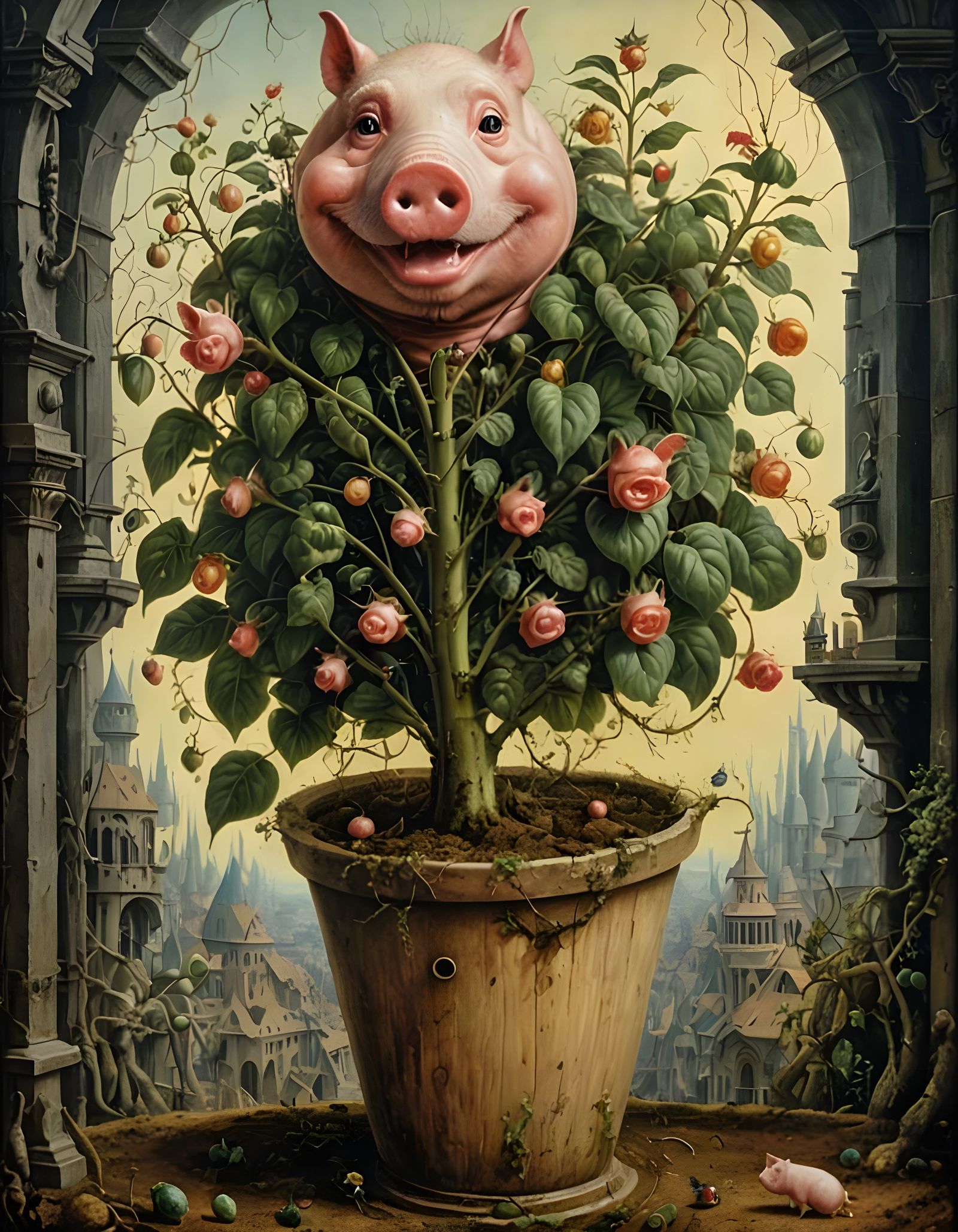 Custodire mundi felis beatus. Serva eam. Serva eam. Serva eam realem