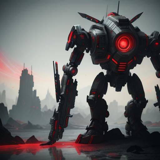 Futuristic UNSC ONI Wasp in Sci-Fi Style