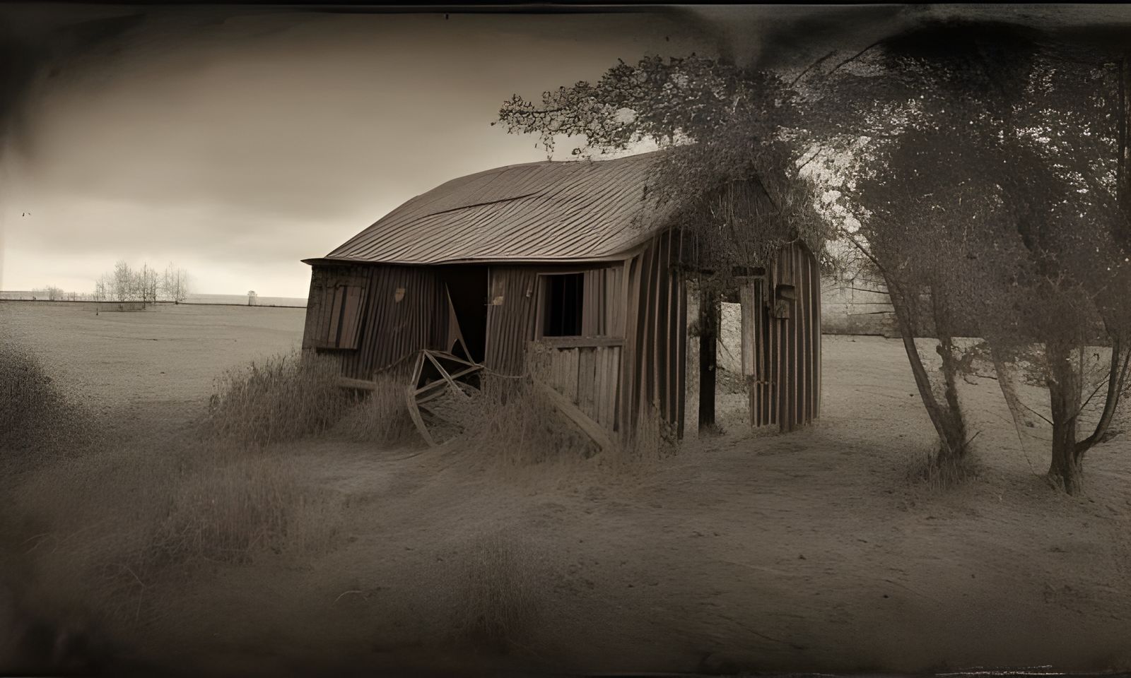 An Abandoned Sharecropper Shack (Continued)