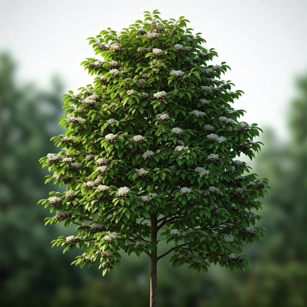 Hyper-Realistic Botanical Masterpiece of a Mature Rainbow Pi...