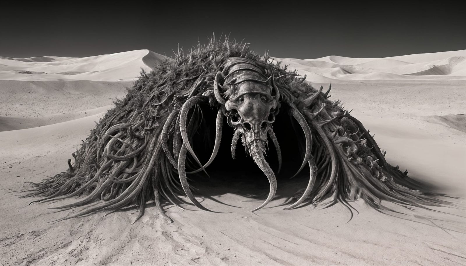 Crustacean Tentacles Attack Bedouin in Desert