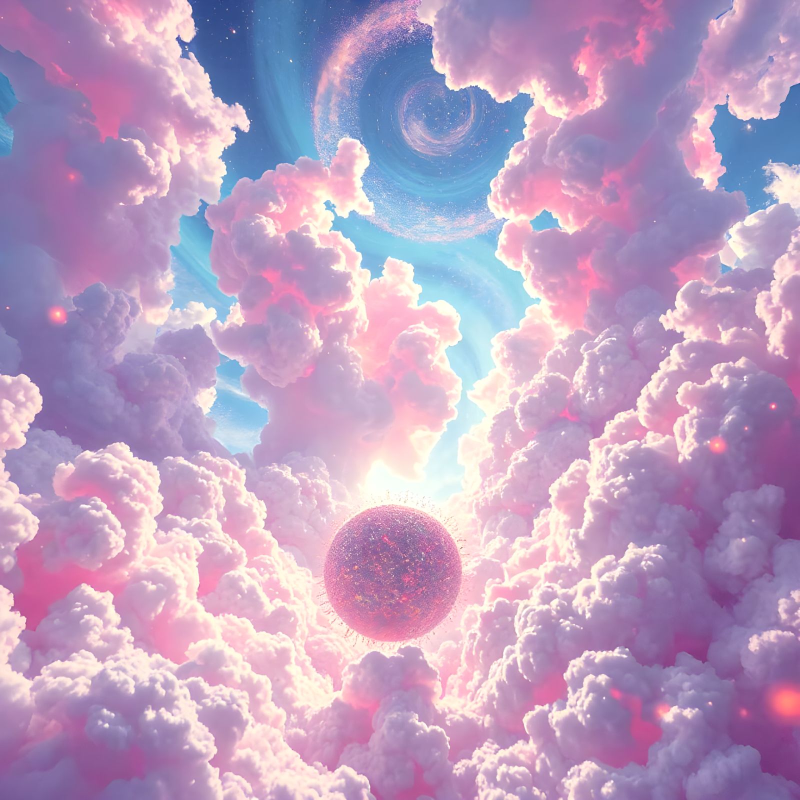 Surrealistic Vision of a Restful Slumber