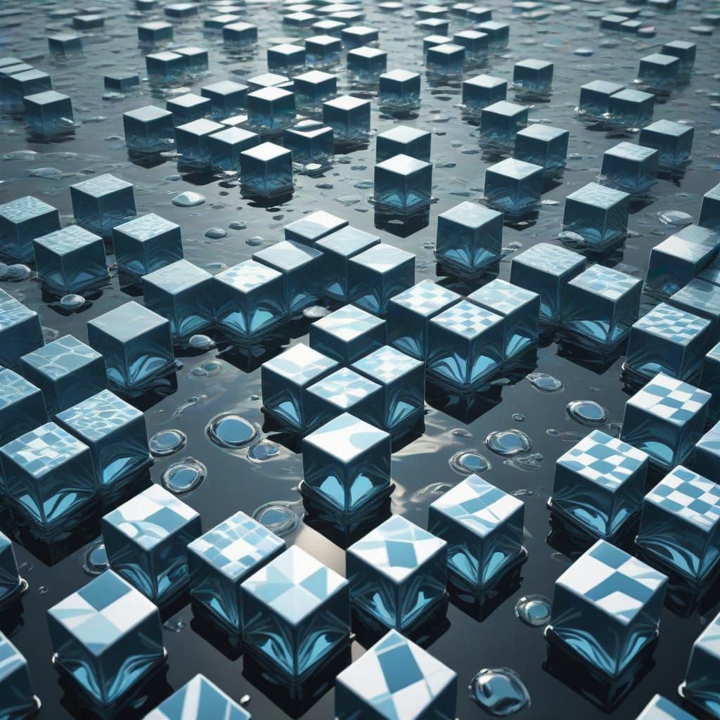 Anime-Inspired Sailing Boat Battles Whimsical Ice Cubes