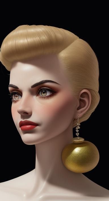 Original Barbie with Arrogant, Contemptuous Expression