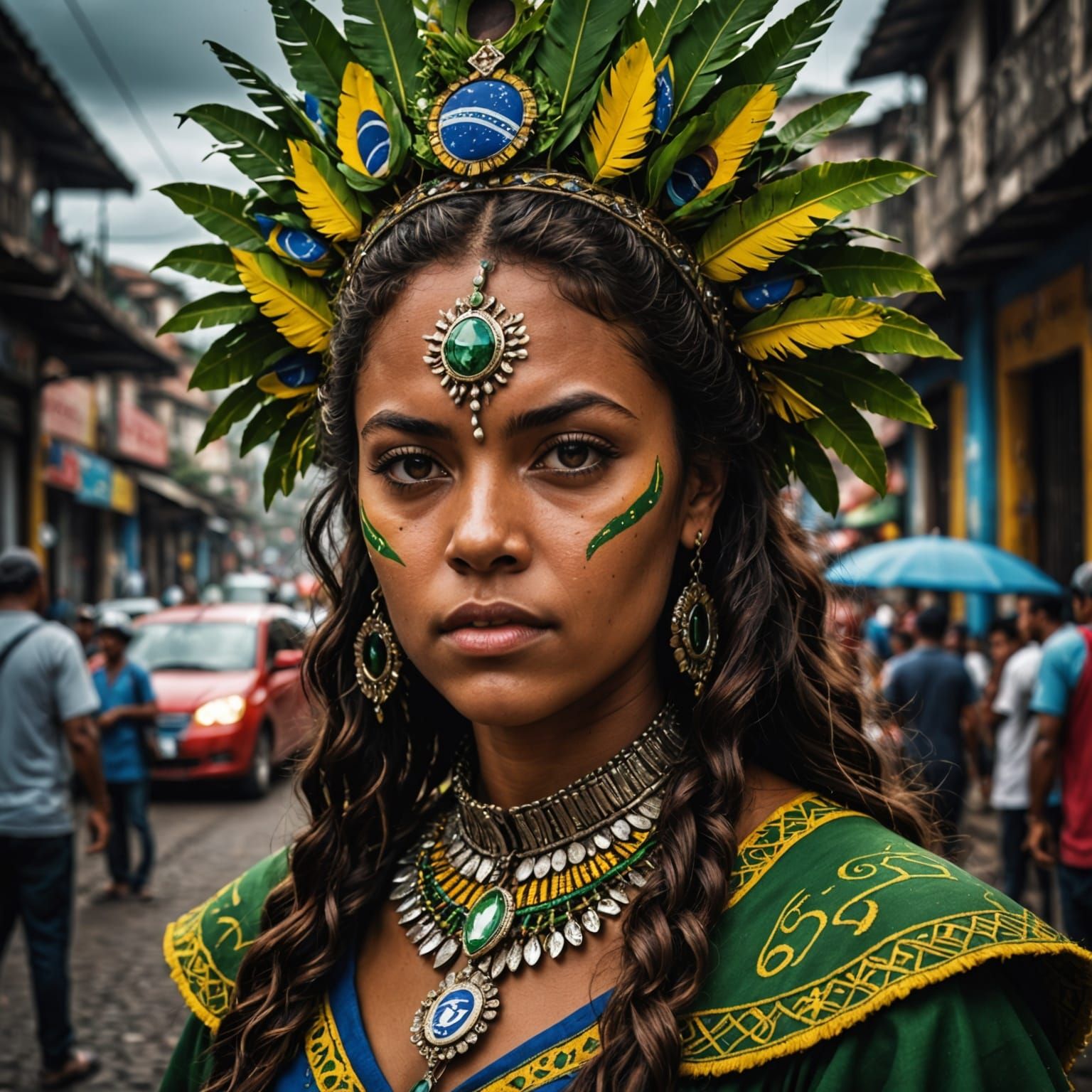 Brazilian Landscape in Hyperrealistic HDR