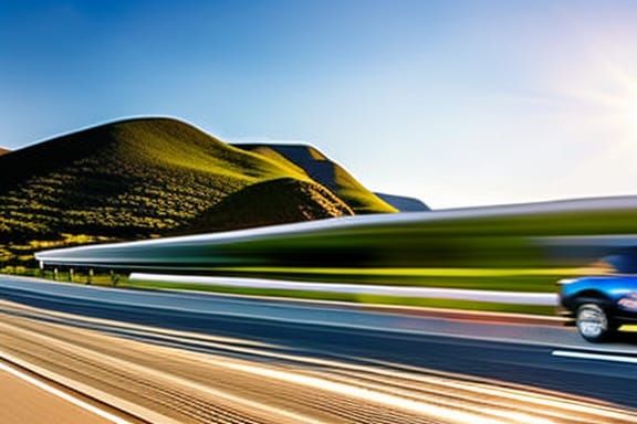 Racetrack Speedway Panorama in 3D Photography