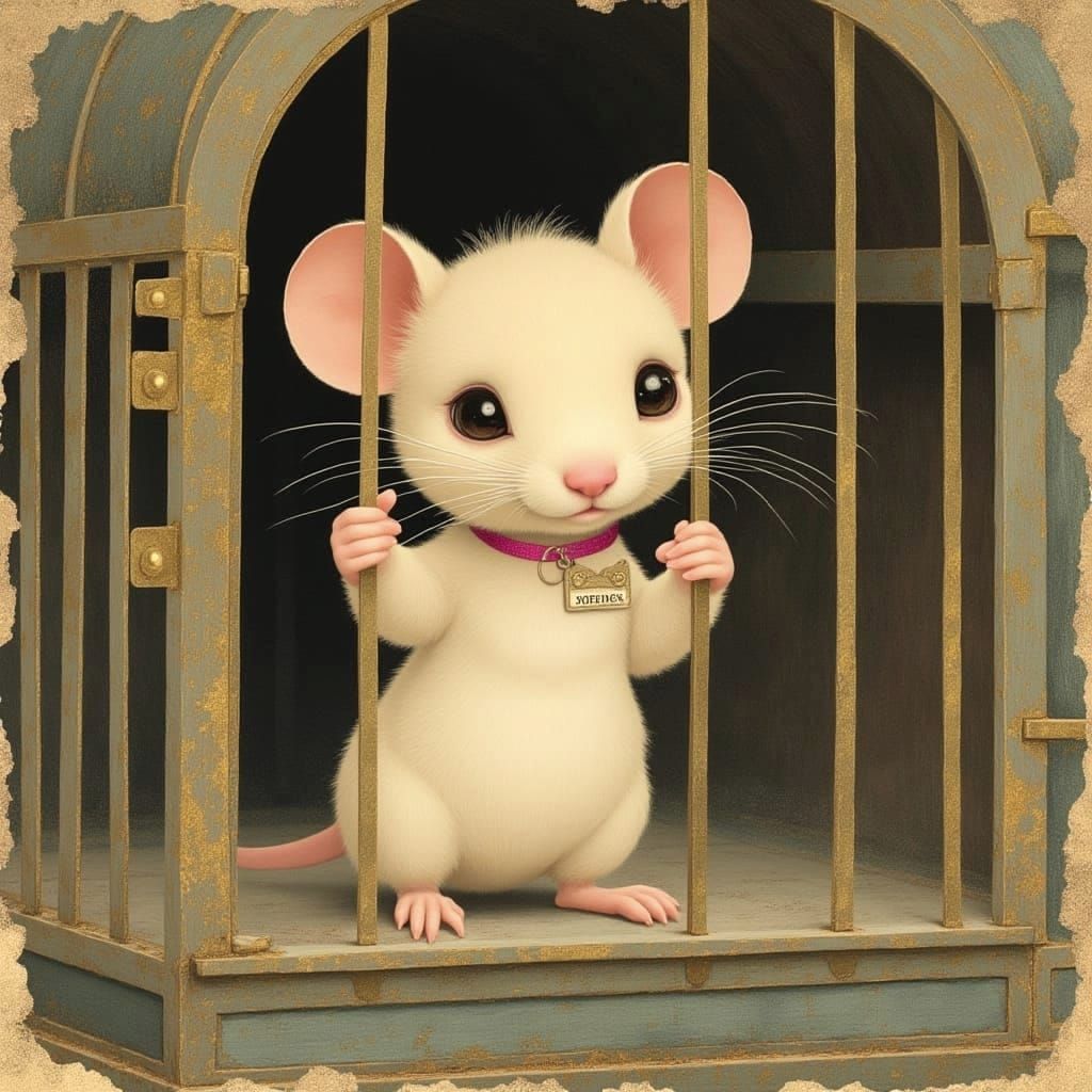 Mouse in Cage House