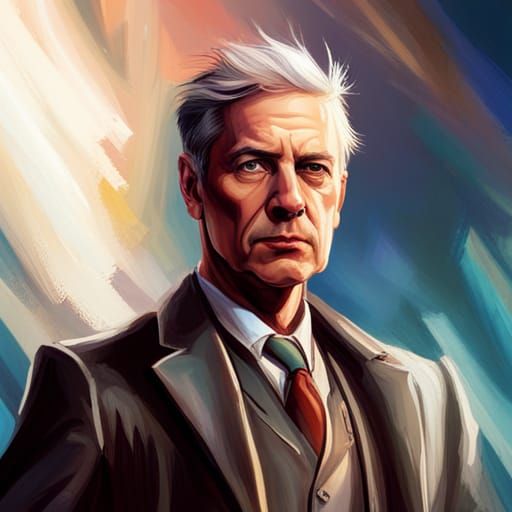 Dystopian Angel: Hyperrealistic Fantasy Portrait