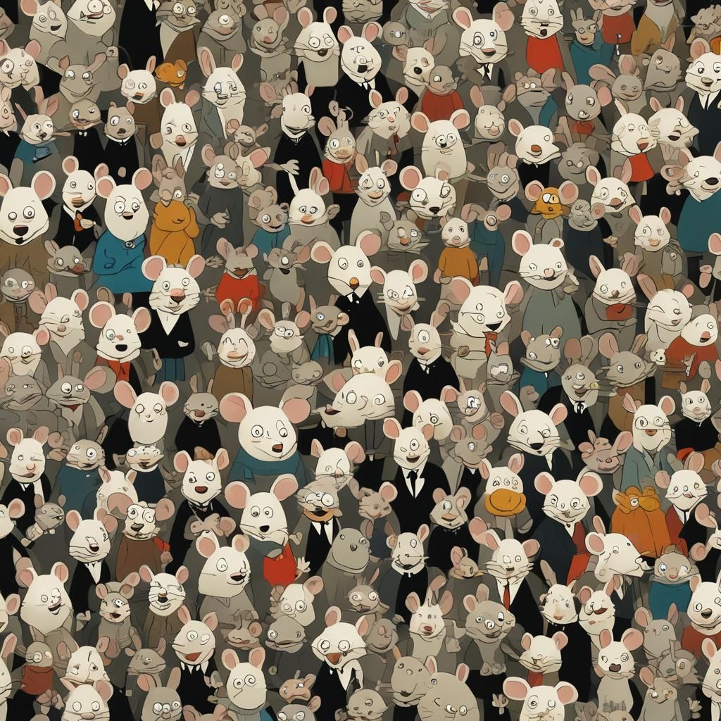 Secret Mice Philosophy Society: Naive Stop-Motion Art