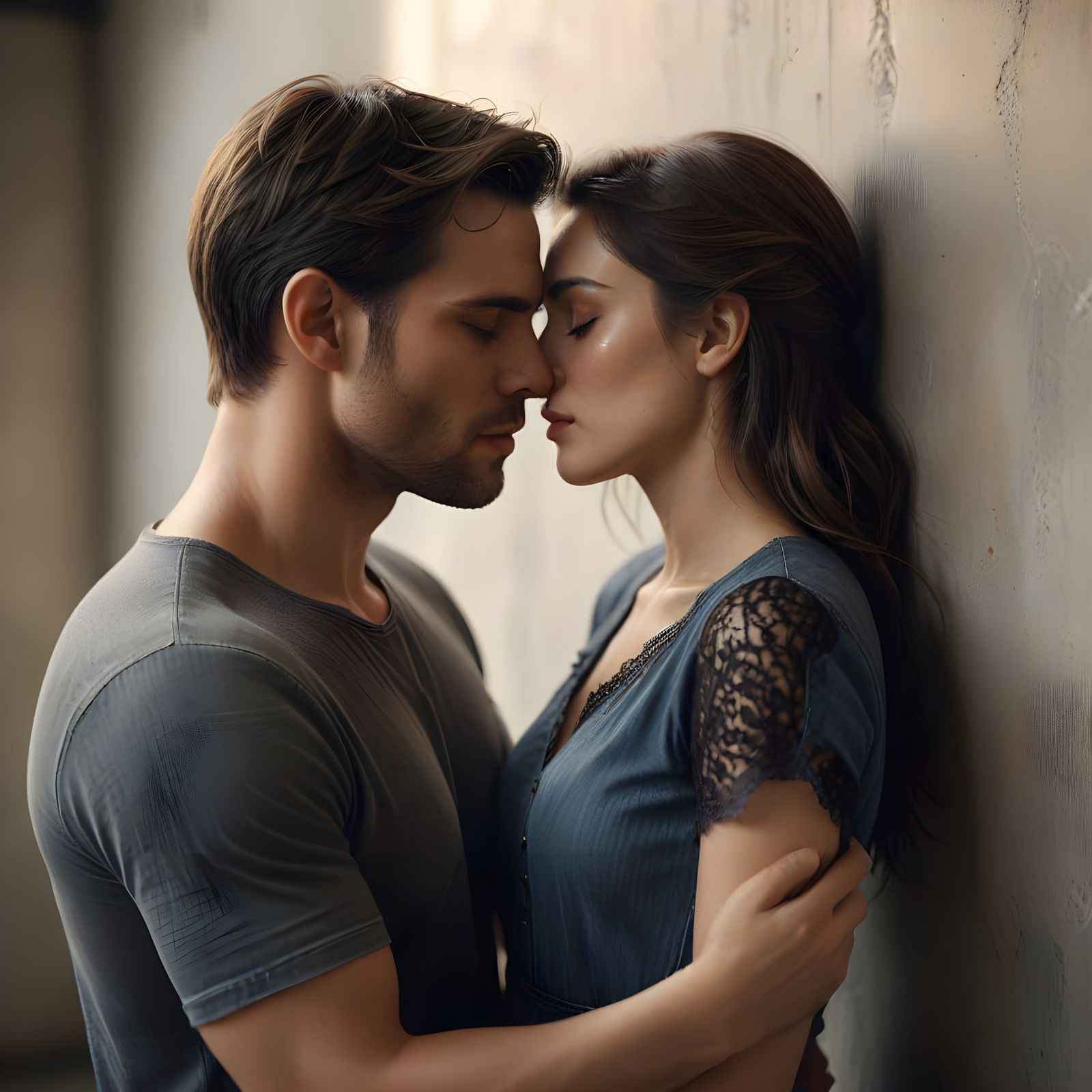 Intimate Romance Captured in a Soft, Contemporary Moment