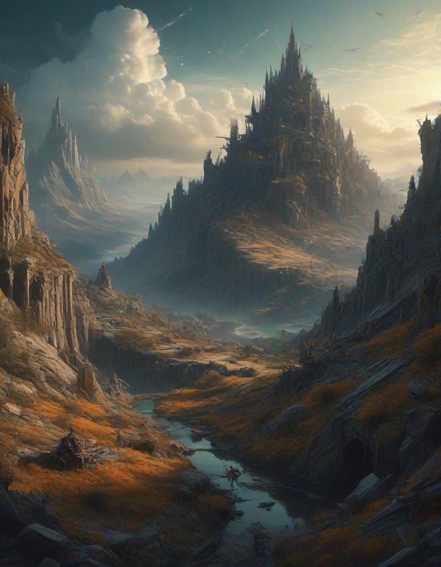 Dystopian Divine Rules Over a Desolate Wasteland