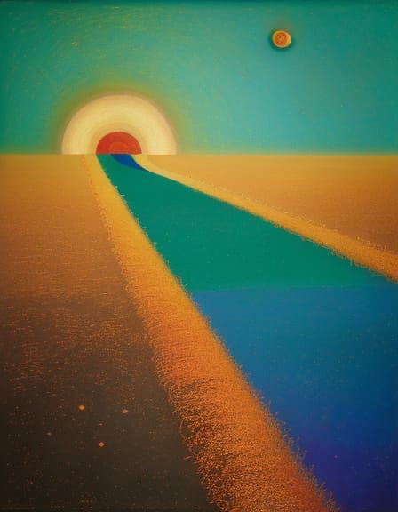 Alien Run: Surrealism Inspired by Klint and Redon