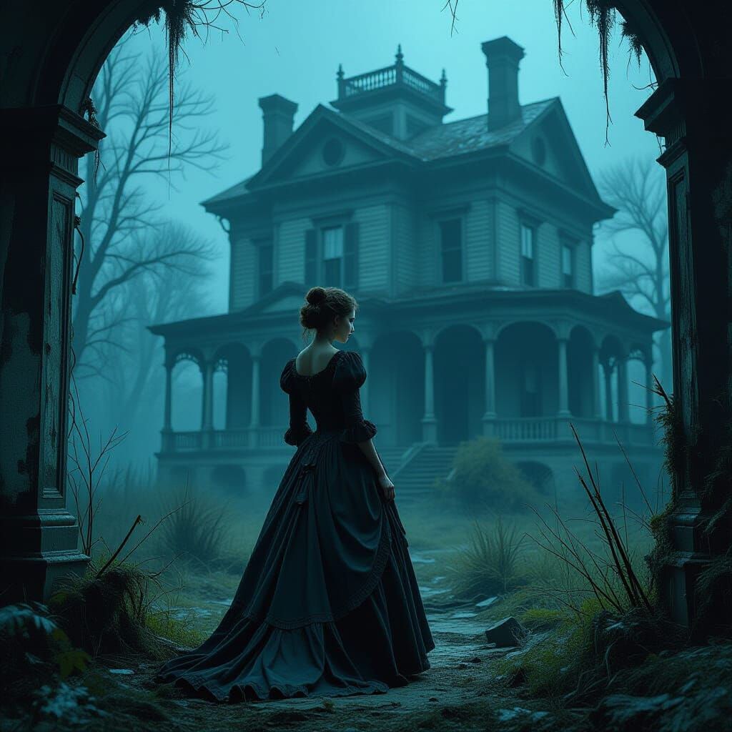 Xenomorph Hive Infested Victorian Mansion