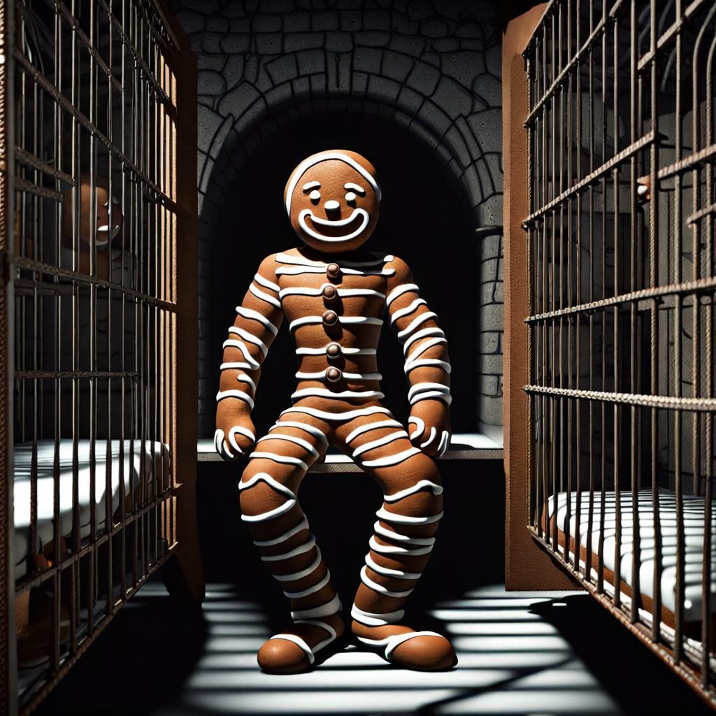 Ginger Bread In Jail