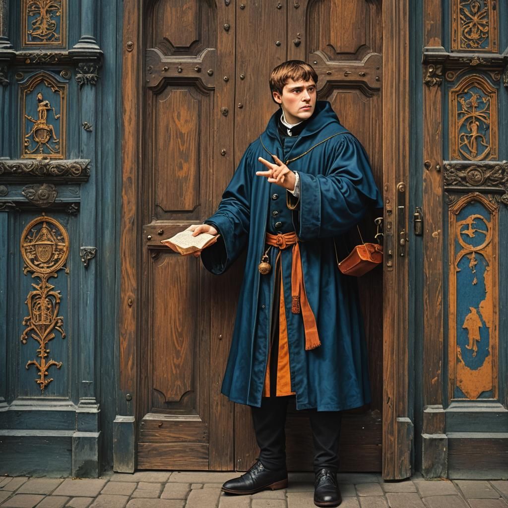 Luther's Theses: A Fantastical Matte Painting