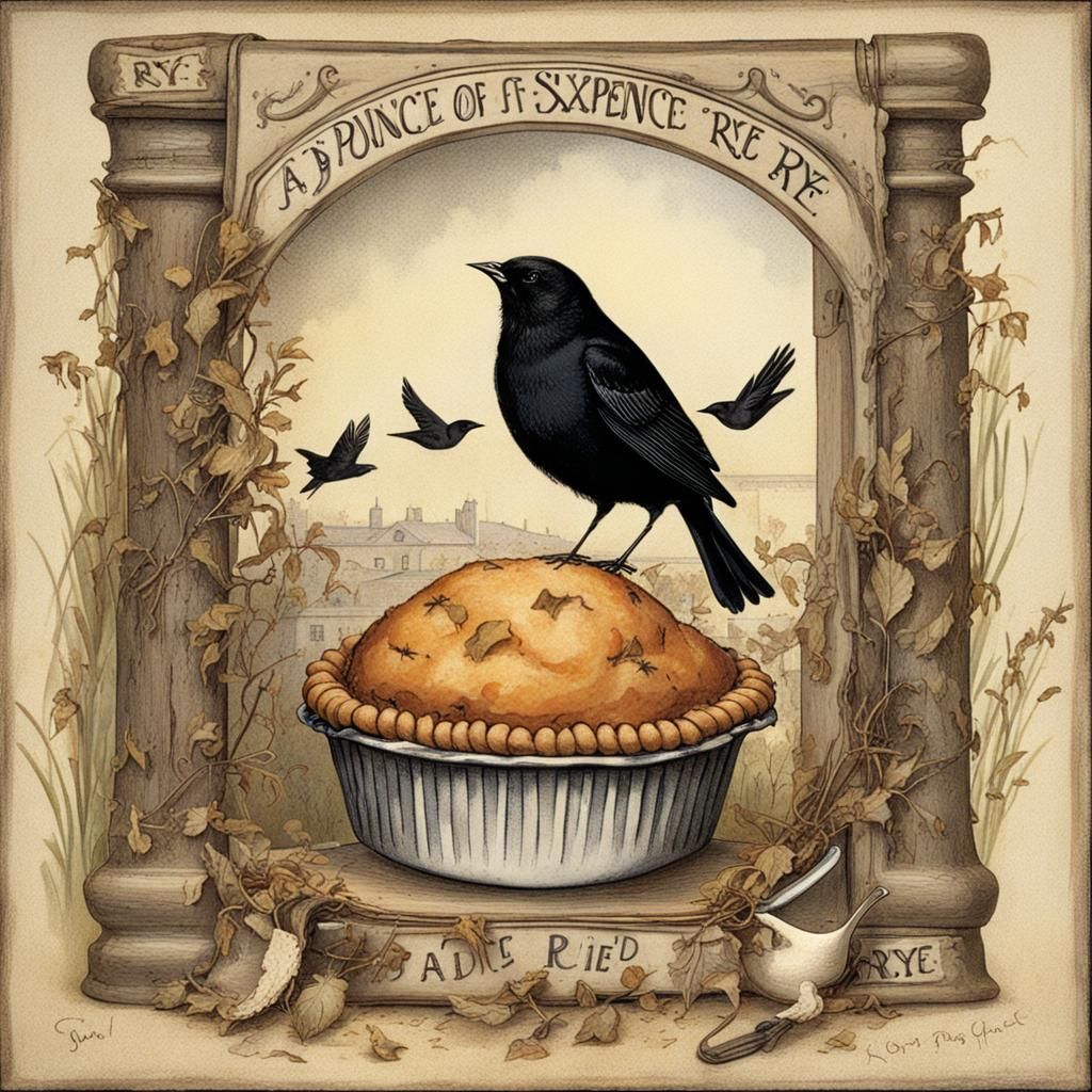Four and Twenty Blackbirds Baked in a Pie