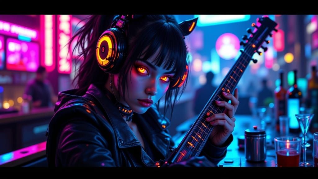 Neon Cat Rebellion