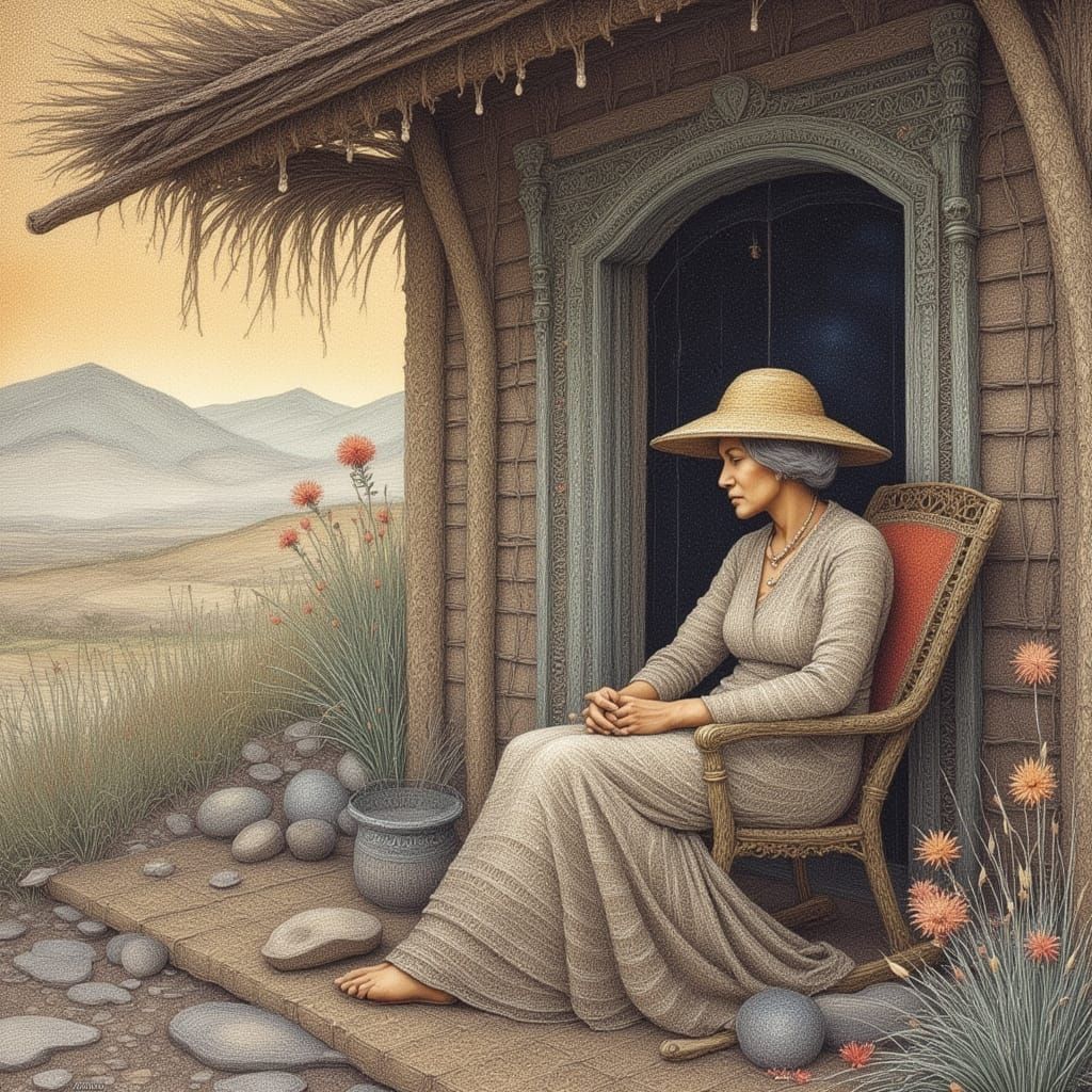 <lora:FS Stonescapes:1.0> <lora:Fine line string art:1.0> <l...