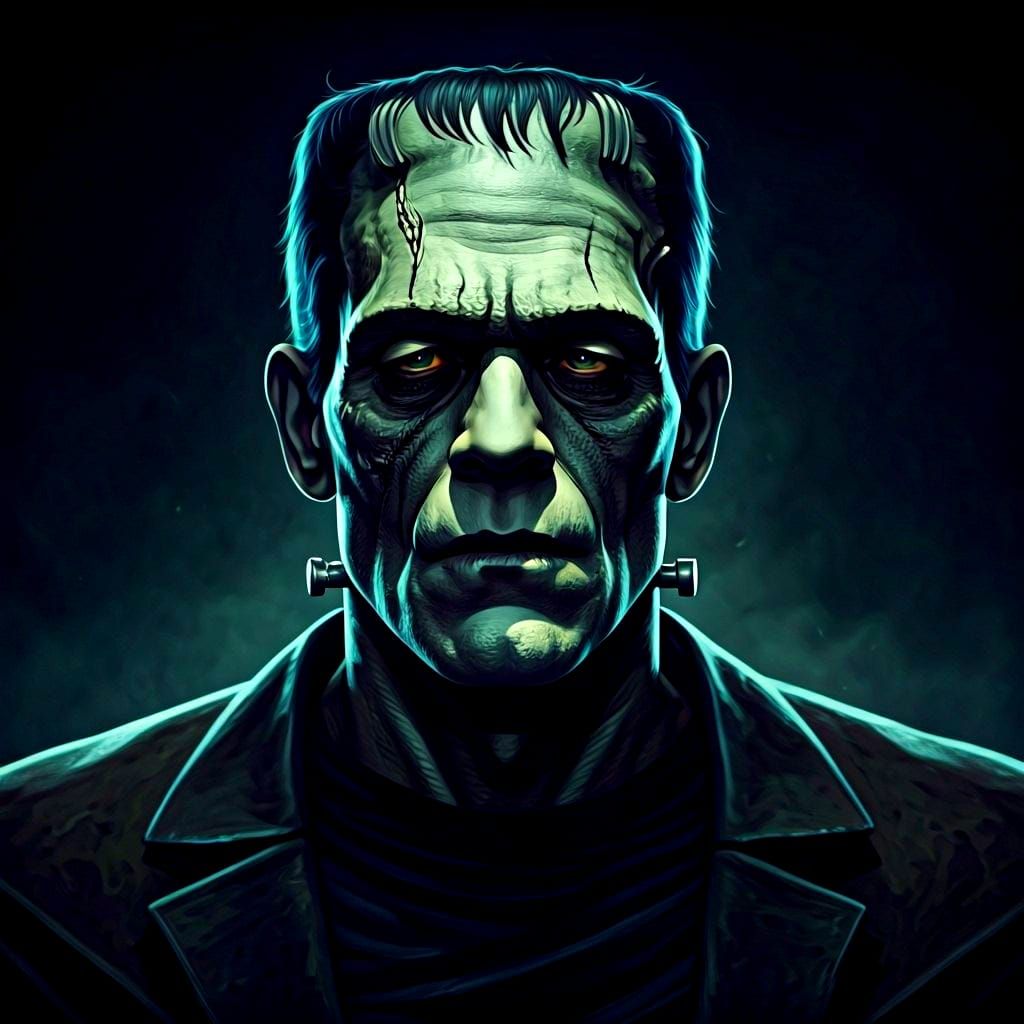 Dark Gothic Frankenstein Monster Reimagining