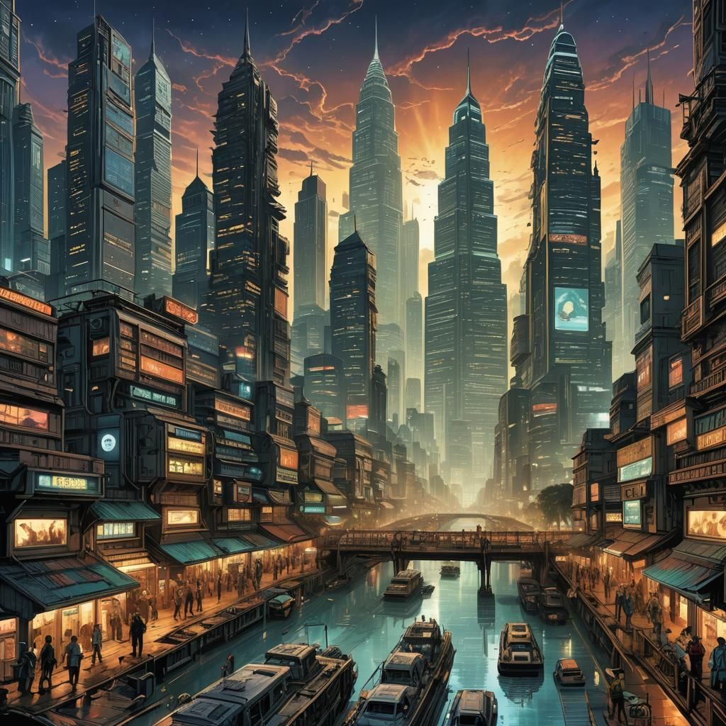 Futuristic Jakarta: A 23rd Century Vision