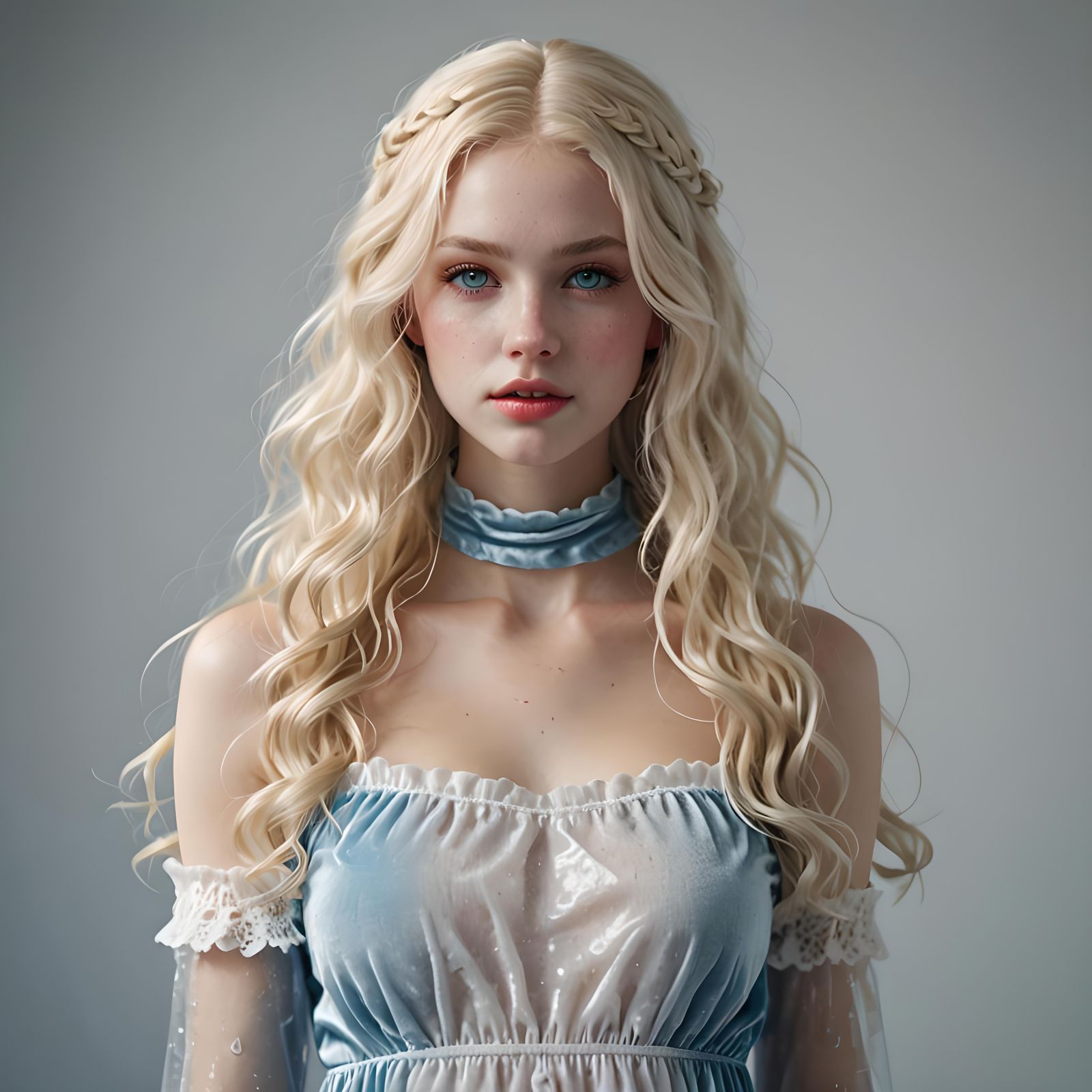 Sweet and Shy Princess Elsa of Elboron Vale (V2), By Lord Elboron