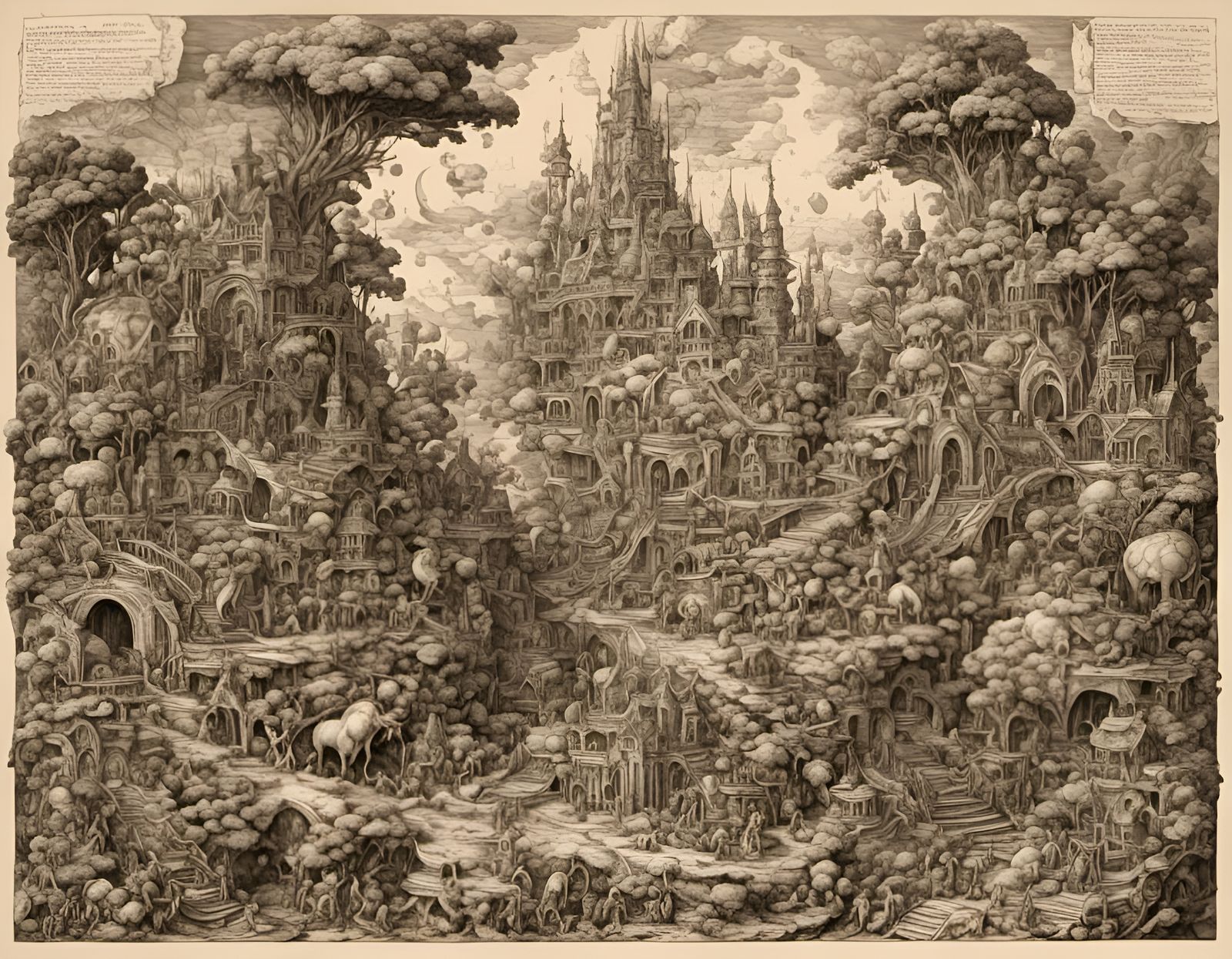 Epic Hyperreal Scene with Strong Expressions