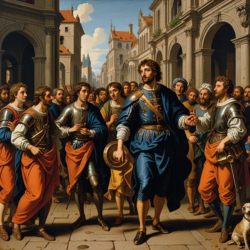 Life's Joy, in Rococo Style