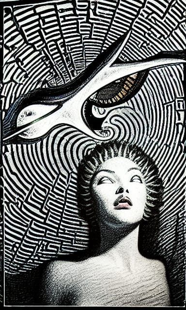 Lucy in the Sky: Art Brut Rendering