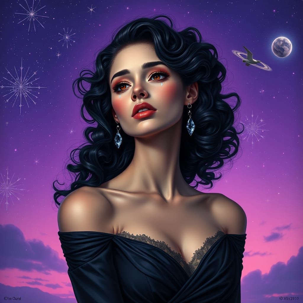 Ethereal Princess of the Cosmos