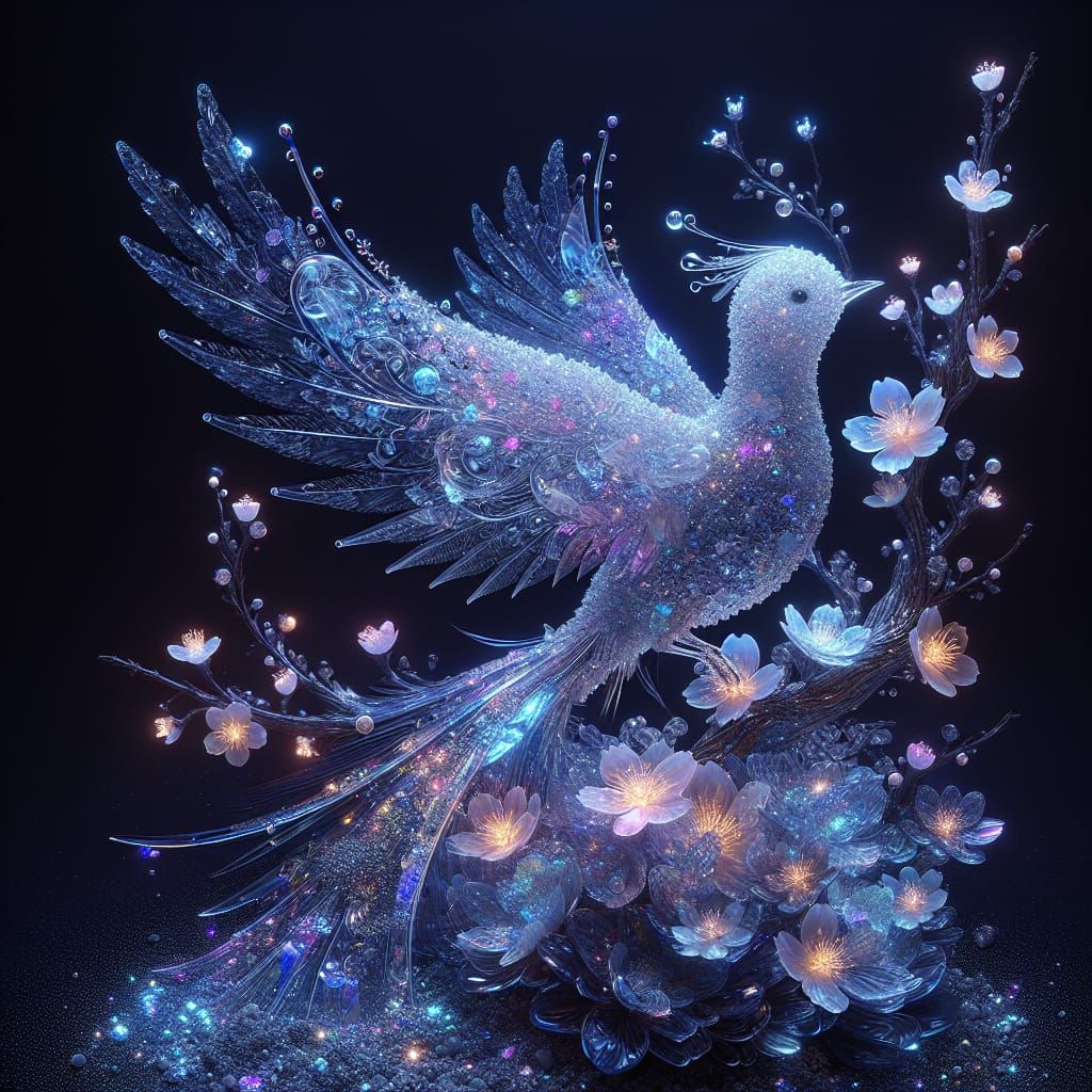 Crystalized Dove