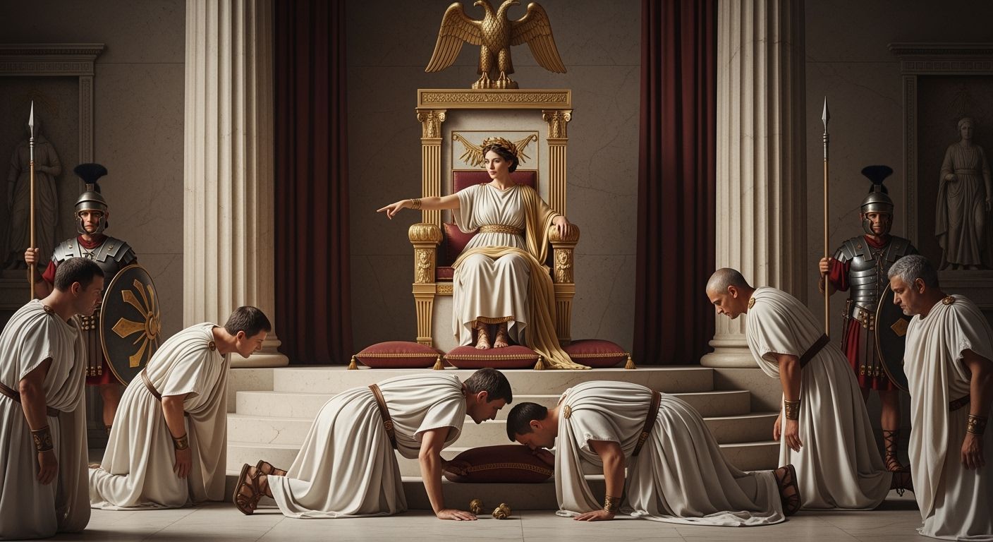 Empress Messalina's Lavish Throne Room in Ancient Rome