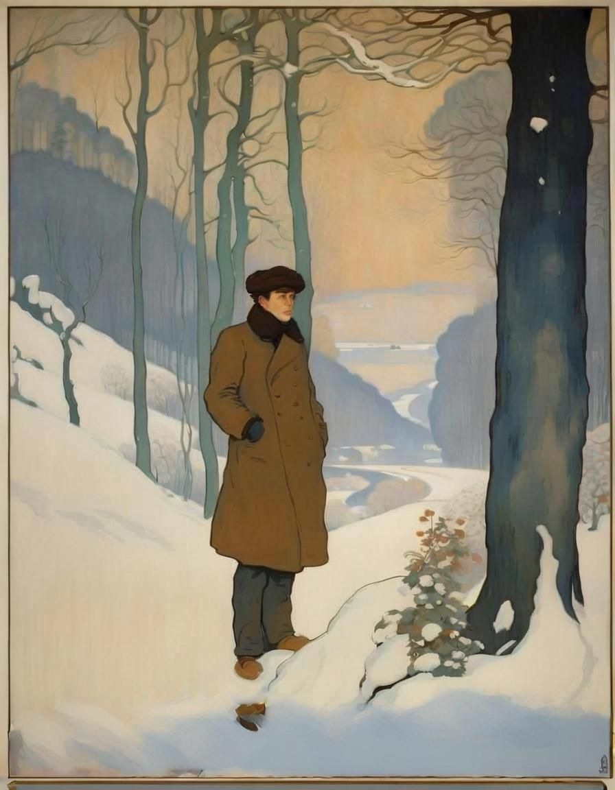 Snowy Winter Landscape